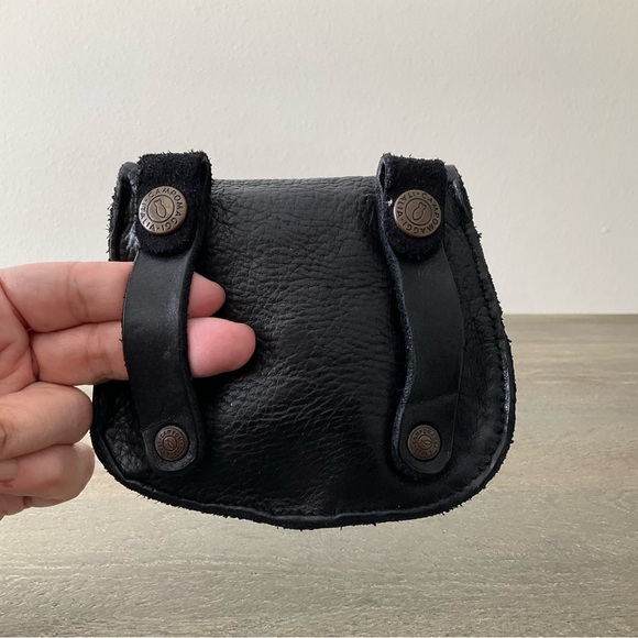 Campomaggi Belt Bag Pouch, black full grain leather - Picture 3 of 5